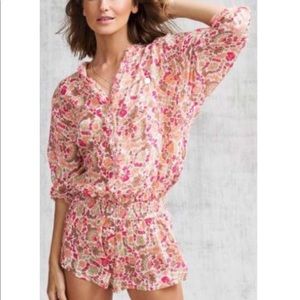 Poupette St Barth Ilona Broderie Romper